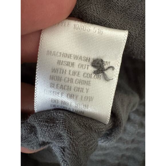 CP Shades Shirt Womens Medium Gauze Plaid Relaxed Long Sleeve Button Up Barn - Picture 8 of 9